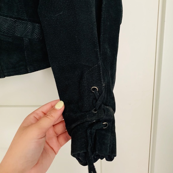 VINTAGE leather fringe jacket - Picture 3 of 7